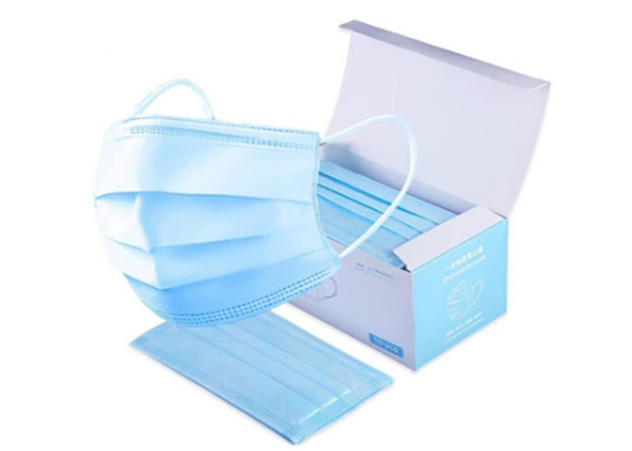 Buy cheap Triple Layer Non Irritating Disposable Earloop Face Mask from wholesalers