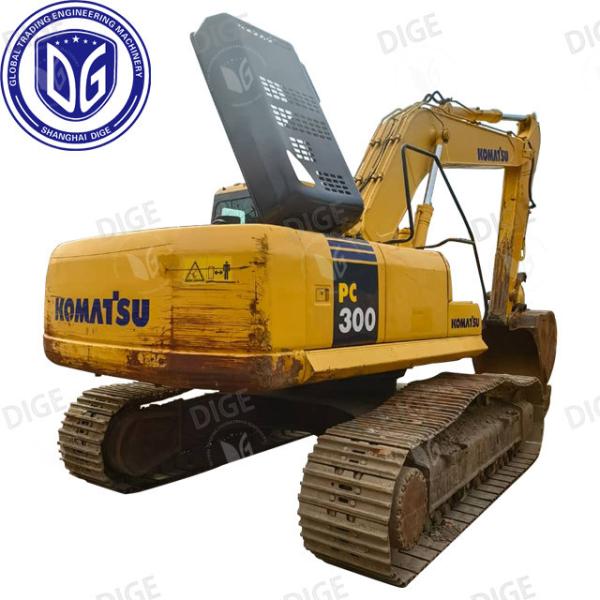 Efficient Material Handling Capabilities USED PC300-7 Excavator Thoroughly
