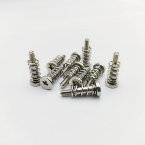 Buy cheap M3 Heatsink Spring Screws 21mm Phillips Drive Zinc Phosphate Coated from wholesalers