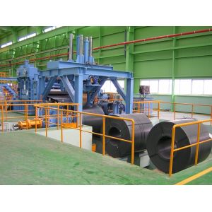 Stainless Steel Coil Uncoiling Leveling Shearing Stacking Line with High