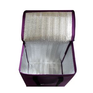 Buy cheap Non Woven Wine 20x15x20cm 80gsm 2mm EPE Insulated Cooler Bag from wholesalers