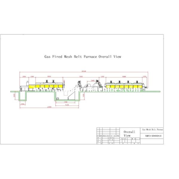 Buy cheap Gas 250-350KG / H Support Roller Hearth Furnace Bright Quenching For Hand Tools from wholesalers