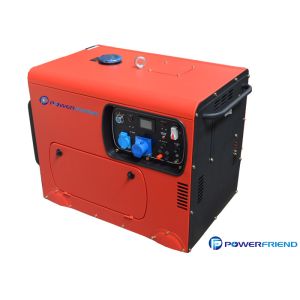 Buy cheap Electric Start Home Backup Small Portable Generators With Wheels 3 Phase 5KW 220V from wholesalers