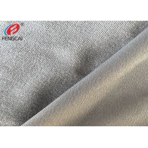 Plain Dyed Polyester Tricot Knit Fabric Velvet Loop Fabric For Clothes