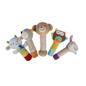 Handheld Newborn Plush Toys Various Color 100% Polyester Material 17CM