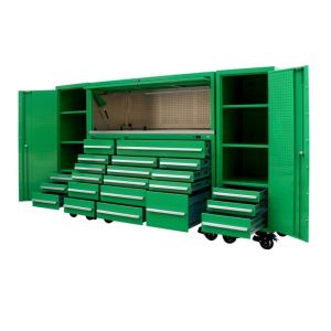 Acceptable OEM ODM Workshop Rolling Tool Cabinet with Wheels and Multi-function