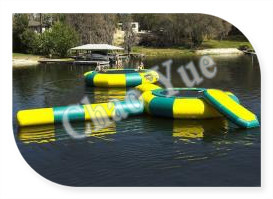 Buy cheap Inflatable Floating Water Slide for Commercial Use from wholesalers