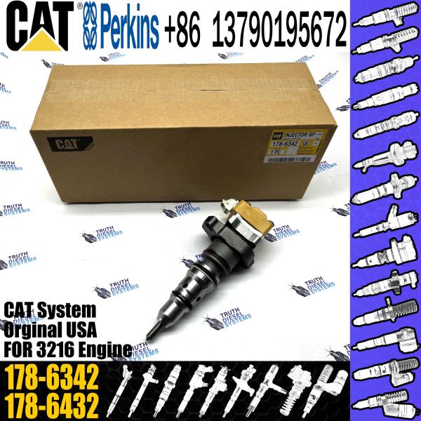 Engine Parts 128-6601 1286601 10R-0782 178-6342 for CAT 3126 E3223C 3126B Diesel Fuel Injector