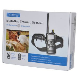 Electric Remote Pet Training Collar Rechargeable Waterproof With Auto-Protect