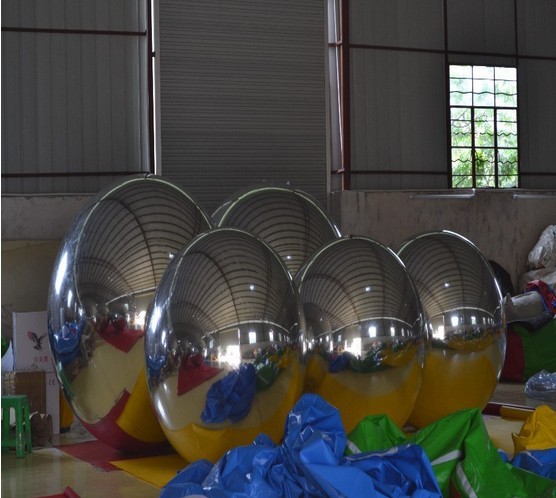 Buy cheap Charming Sport Advertising Inflatable Mirror Ball For Party , Mirrored inflatable ball from wholesalers