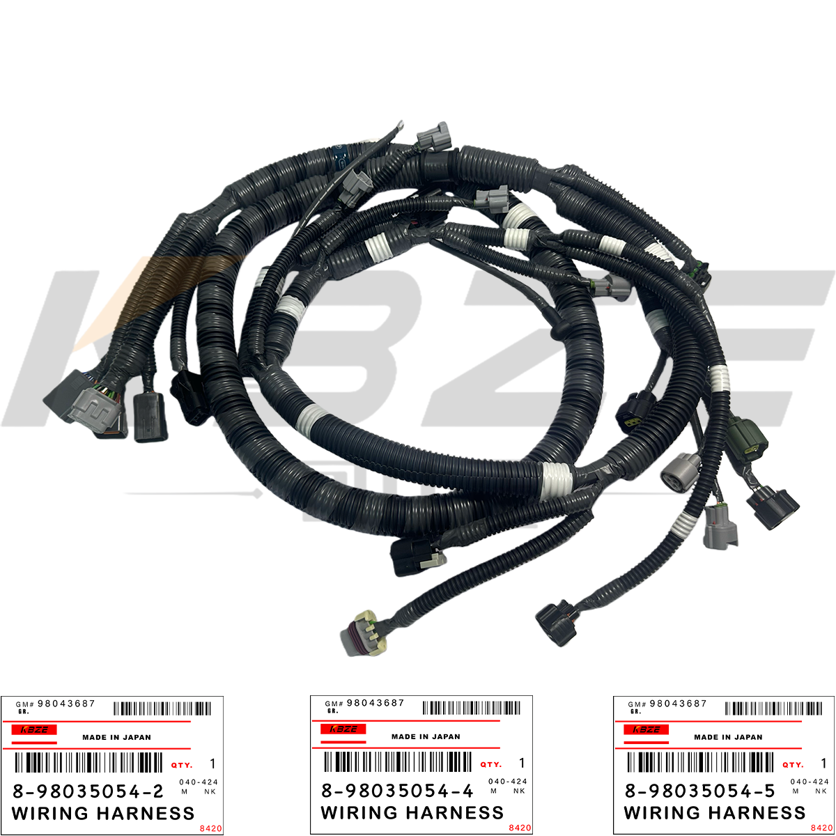 Buy cheap KBZE KLH10620 ISUZU 4JJ1 ENGINE 8-98035054-2 8-98035054-4 8-98035054-5 WIRING HARNESS FOR SUMITOMO SH120-5 SH130-5 JS130 from wholesalers