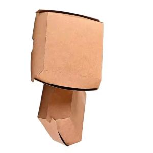 Buy cheap Custom Biodegradable Kraft Burger Box Fast Food Packaging with CMYK 4 Color Offest Printing Sample in 1-3 Days from wholesalers