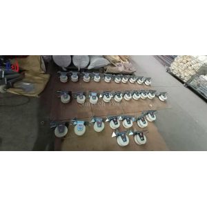 10KN Pithead Cable Sheave Roller Wire Pulling Sheaves With Hook