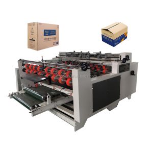 Buy cheap Automatic Computerized Folding And Gluing Machine High Precision from wholesalers