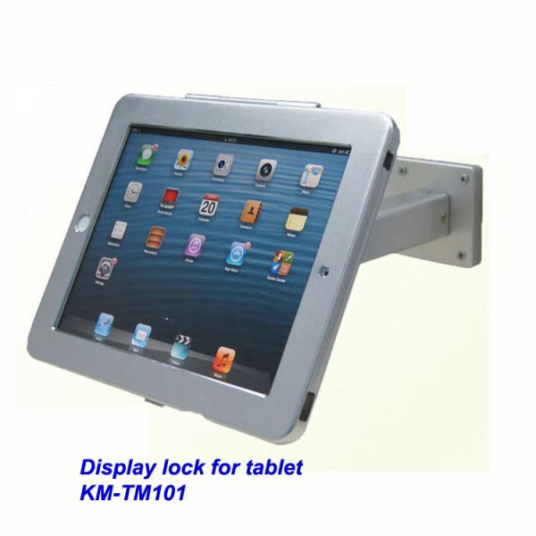 COMER wall mount anti-theft display stand for tablet ipad in shop, hotels,