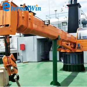 Buy cheap Promotion Telescopic Folding Crane Marine Mounted Cranes Knuckle Boom Crane from wholesalers