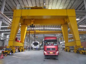 China Electric 150 Tons Ip54 / Ip65 Double Girder Overhead Crane For Heavy Duty Lifting on sale