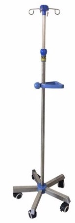 Quality Movable Hospital Use Stainless Steel IV Stand Aluminum Alloy Cheap IV Pole for sale