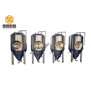 Stainless Steel 3 Vessles 500L Mini Brewery With 8 Fermentation Tanks