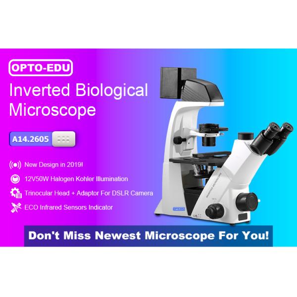 Buy cheap 20x / 40x Annular Spot Inverted Optical Microscope Trinocular A14.2605 from wholesalers
