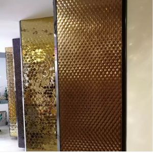 Buy cheap Slit Edge 316L Stainless Steel Panel Sheet 2000mm Mirror Decoration Water Wave from wholesalers