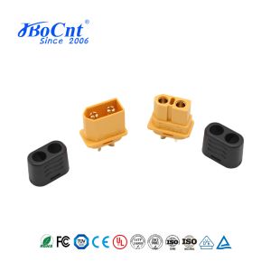 XT60H Connector , Compact Male And Female Plug Connector With Sheath Shell