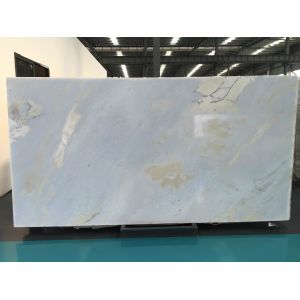 Buy cheap DORA Grey Cloud Gray Gris / Blue Natural Marble Tile And Slab For Flooring Layout Book Matched from wholesalers