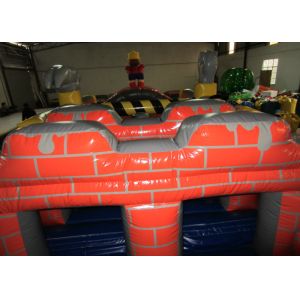 Commercial inflatable obstacle courses construction worker inflatable obstacle