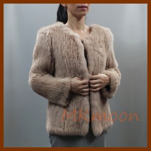 Buy cheap knitted Rabbit fur coat -MKL103# from wholesalers