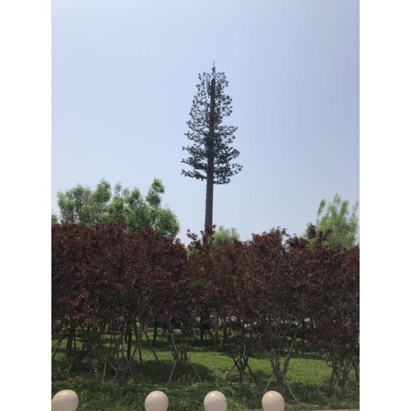 Buy cheap Artificial Tree Telecommunication Monopole Camouflage Cell Tower from wholesalers