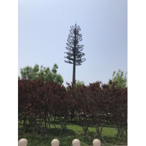 Buy cheap Artificial Tree Telecommunication Monopole Camouflage Cell Tower from wholesalers