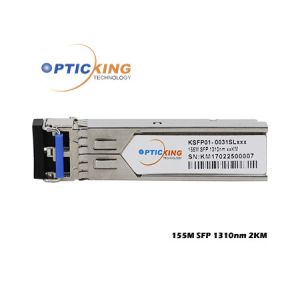 155Mbps 2km 1310nm SFP Optical Transceiver Module EN 60825-1