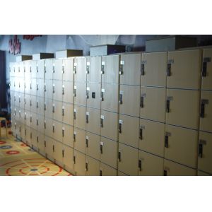 Buy cheap White Door Lot Locker 5 Tier 2000 X 933 X 470 For Bank Officer / School from wholesalers