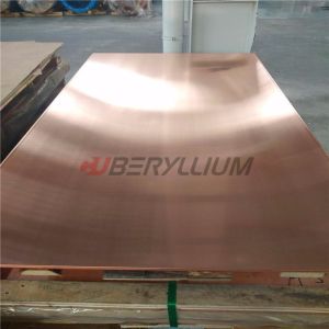 UNS C17510 Alloy 3 Nickel Beryllium Copper Sheet ASTM B535 140x45x1800mm