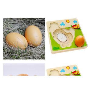 Buy cheap 3D Chicken Growth Process Wooden Multi Layer Puzzle from wholesalers