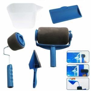 Buy cheap 19x9x20cm Wall Extendable Paint Brush Kit 5pcs Handle Room Painting from wholesalers