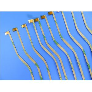 Buy cheap Single Sided Antenna Flexible PCB on Polyimide With Immersion Gold and 3M Tape and PI Stiffener Supplied Mass Production from wholesalers