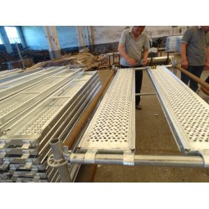 Buy cheap Pregalvanized aluminum scaffold planks boards for Ringlock Scaffolding from wholesalers