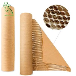 Buy cheap Compostable 80gms Honeycomb Kraft Paper For Wrapping Glassware from wholesalers