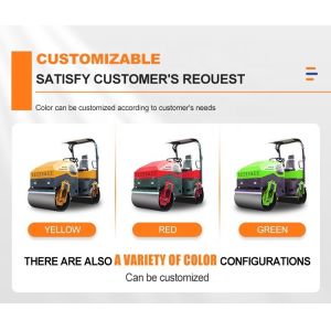 45KN Exciting Force Hydraulic Vibratory Asphalt Compactor for Smooth and Stable