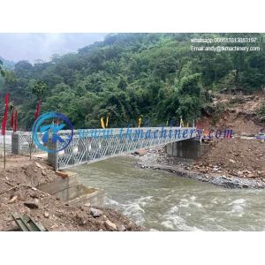 Buy cheap Compact 200 Steel Bailey Bridge Long Span Heavy Load Long Span 4.2m Width Galvanized from wholesalers