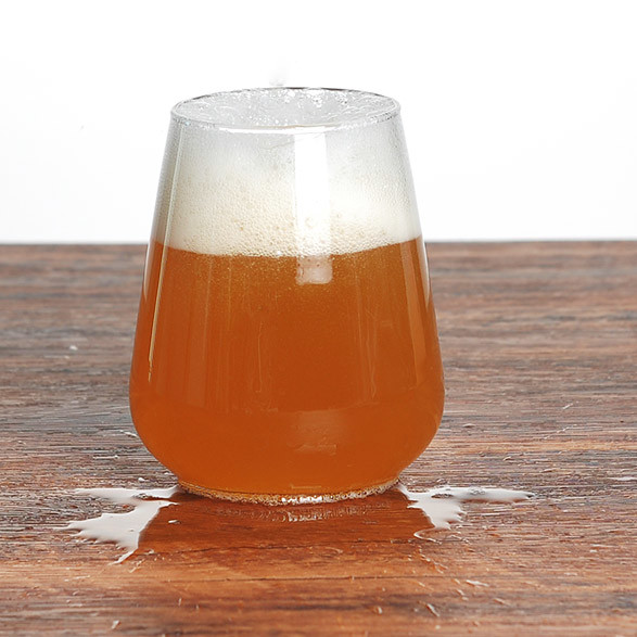 Quality Machine Made 18oz 53cl Stemless Teku Glass For Craft Beer for sale