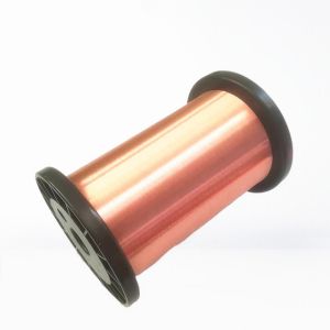 Buy cheap Class 155 0.5mm Ultra Thin Copper Wire Polyamide Imide Coated Enameled Magnet Wire from wholesalers