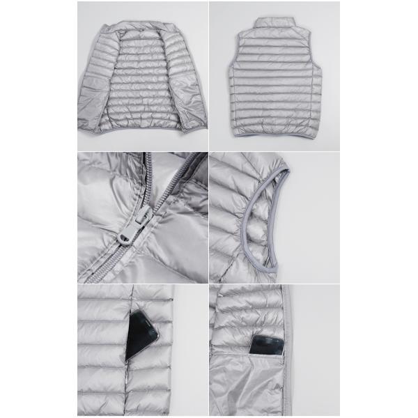 Fashion Plus Size Padded Coats Slim Fit Compression Utility Bubble Waistcoat Sleeveless Quilted Clothes Men Top Vest