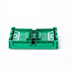 Buy cheap Logistic Style Foldable Euro Standard Plastic Moving Container for Workshop Transport from wholesalers