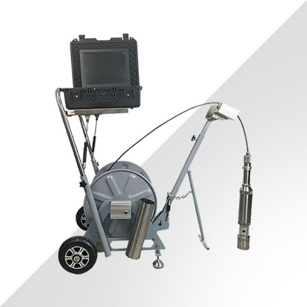 Till 2000 Meters Borehole Inspection Camera Plate Type Electric Winch 220v