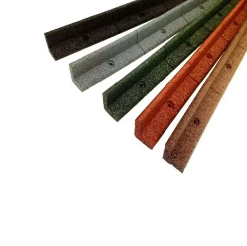 Buy cheap Recycled Rubber Landscape Edging with 1.0g/cm3 Density and 60-70 ShoreA Hardness product