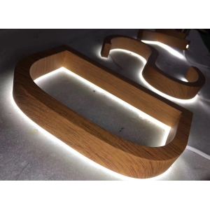 Buy cheap Waterproof LED Modules Wall Mounted Backlit 3d Acrylic Box Letters from wholesalers