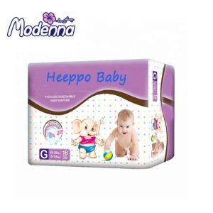 Breathable Disposable Baby Nappy Embroidered Soft Cotton Diapers