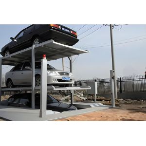 1700kg Car Stacker Pit PLC Control Mechanical Parking Equipment